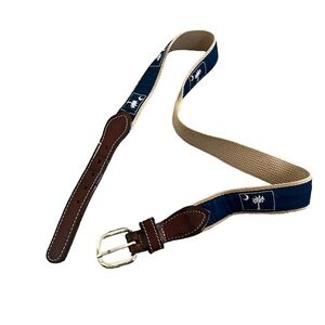 Men’s belt with South Carolina emblem